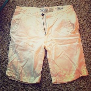 White BKE shorts
